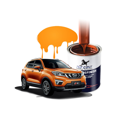 Pintura de revestimento superior automotivo de alto brilho para aplicações industriais e de pulverização