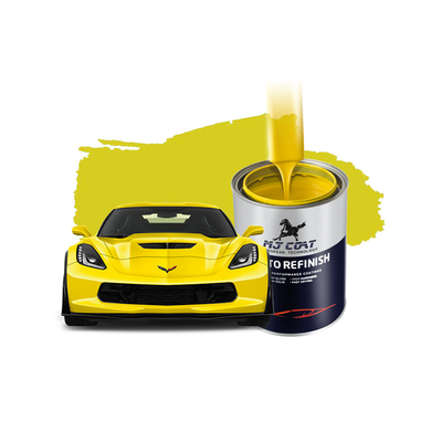 Menos de 50 G/L de VOC Contido Automotive Top Coat Paint 2-3 Coats 400-500 Sq. Ft. por galão