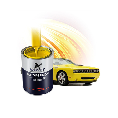 Pintura de revestimento de base de automóveis de acabamento brilhante com baixo COV e cores personalizáveis