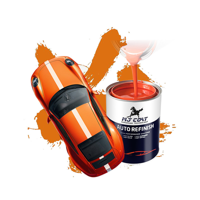 Pintura de revestimento de base de automóveis de poliuretano acrílico com resistência a arranhões e retenção de brilho