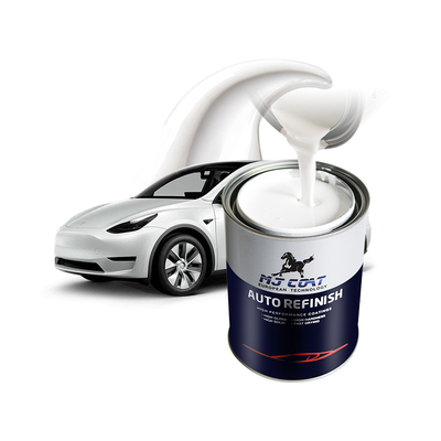 Pintura de revestimento de base de automóveis com poliuretano acrílico para filme brilhante
