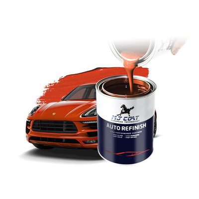 Tinta de camada superior automotiva de alto brilho para aplicação e manutenção fáceis