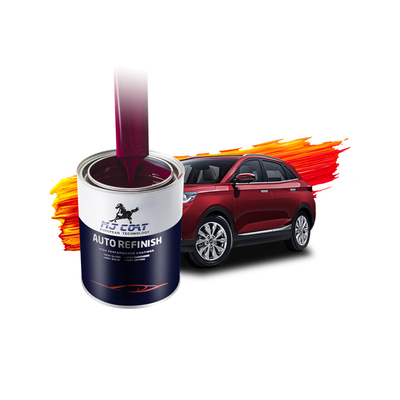 Pintura brilhante não poluente para automóveis à base de água